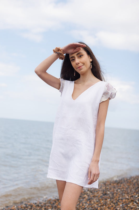 Camille Linen Dress
