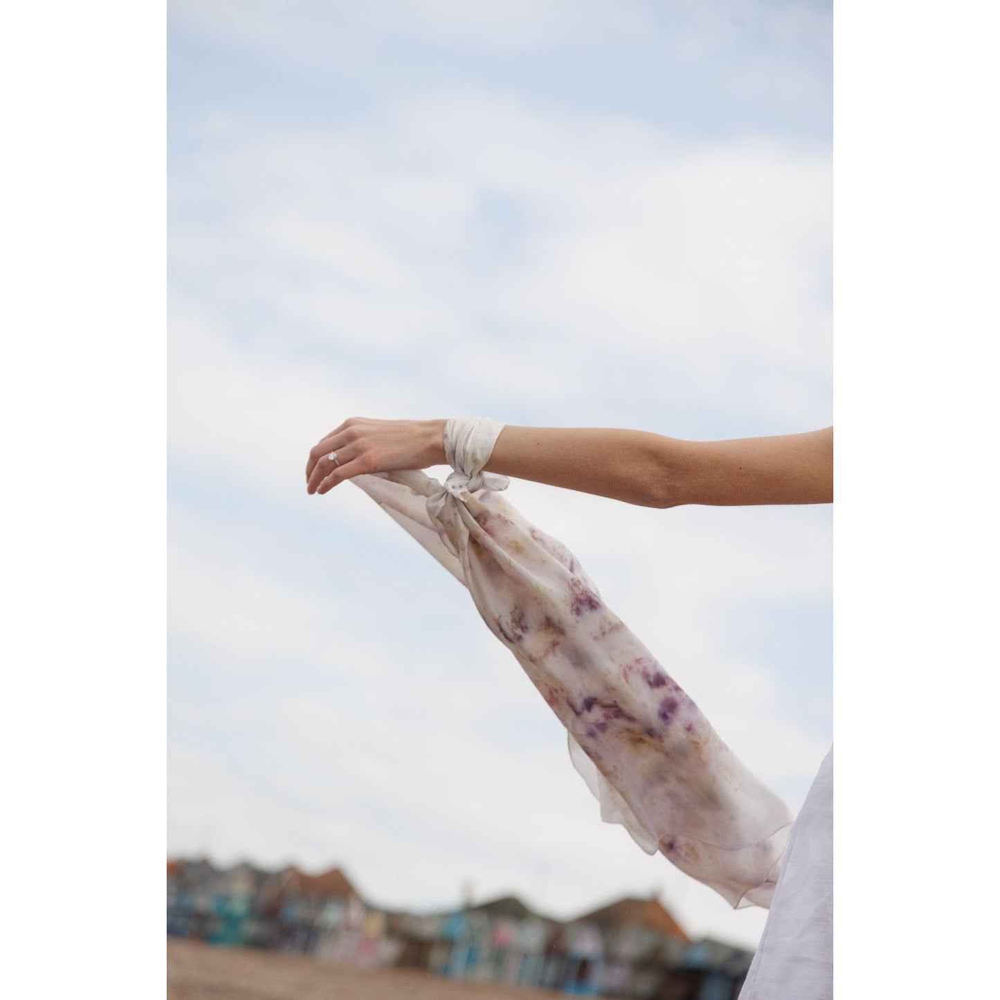Flora Silk Scarf 90