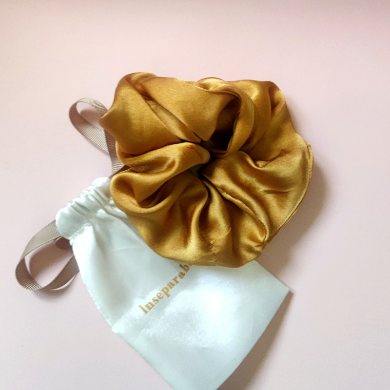 Evan Silk Scrunchie
