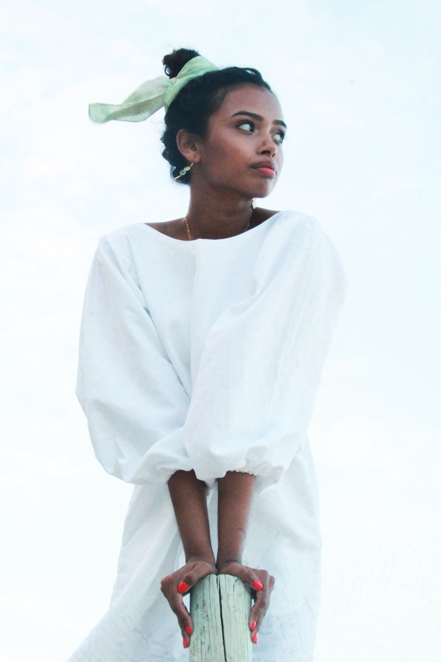 Isabella Midi Linen Dress