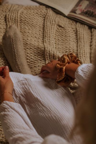 Rosie Silk Scrunchie
