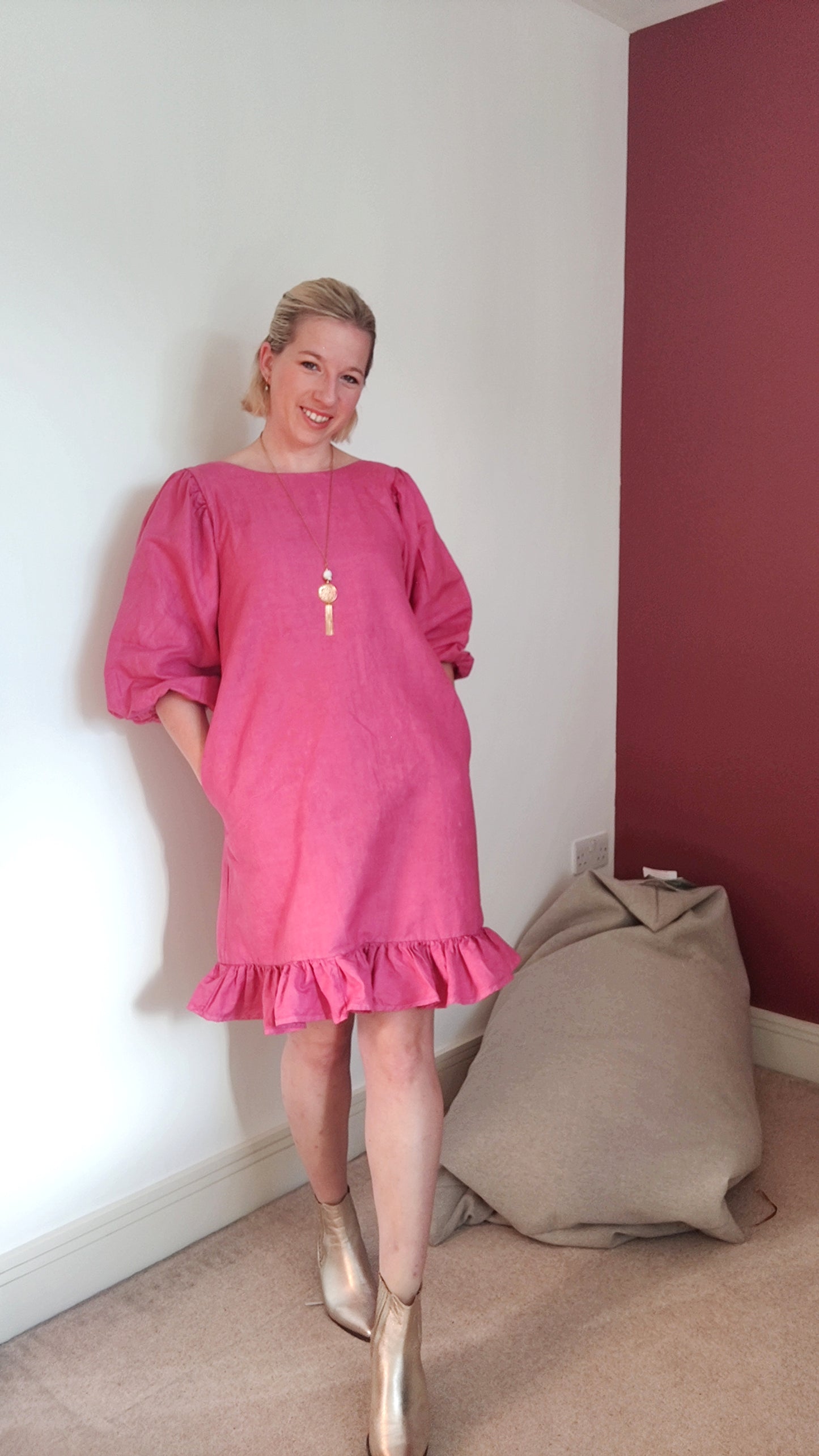 Isabella Midi Cotton Dress