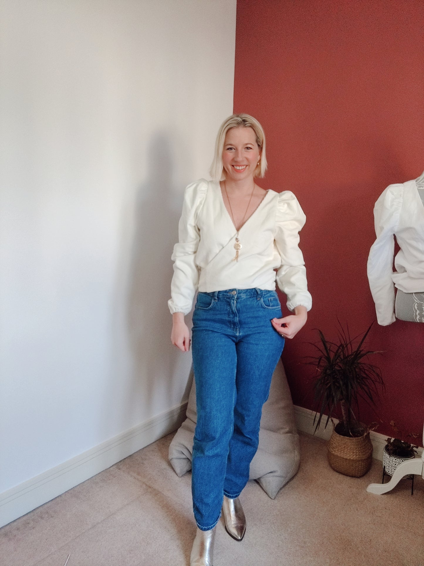 Olivia Corduroy Blouse