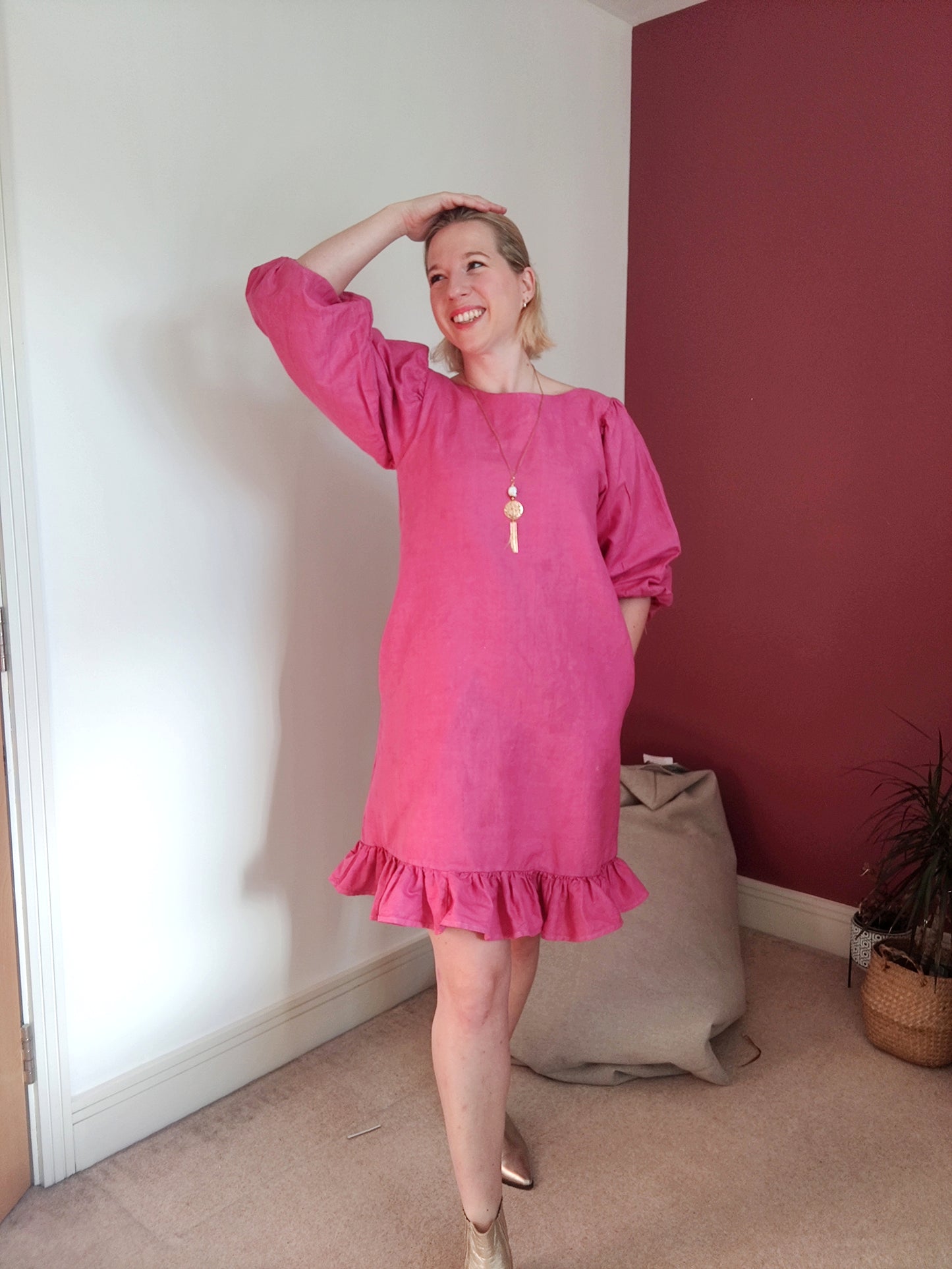 Isabella Midi Cotton Dress