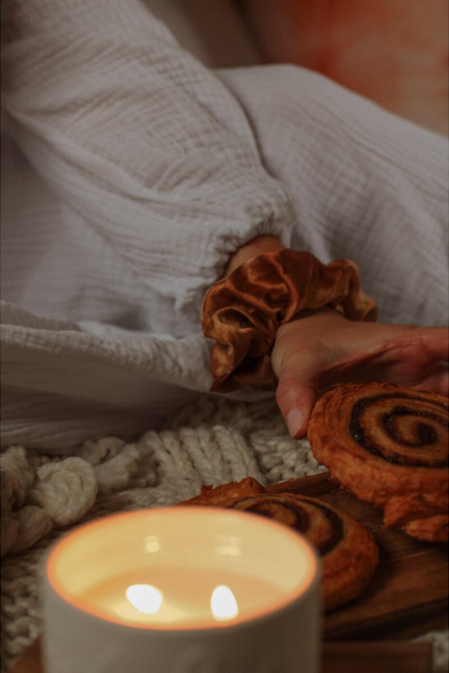 Rosie Silk Scrunchie