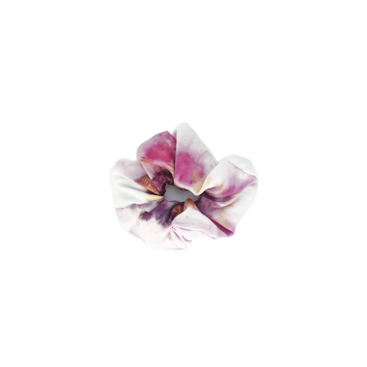 Flora Silk Scrunchie