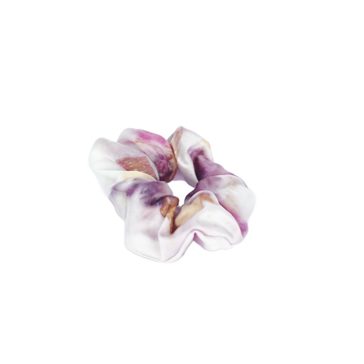 Flora Silk Scrunchie