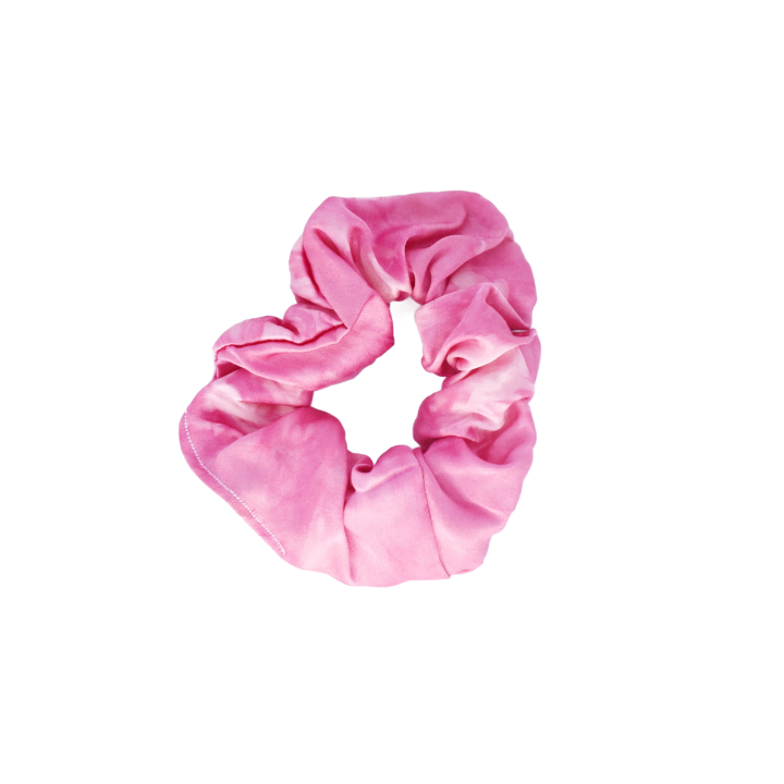 Tie Dye Pink Scrunchie