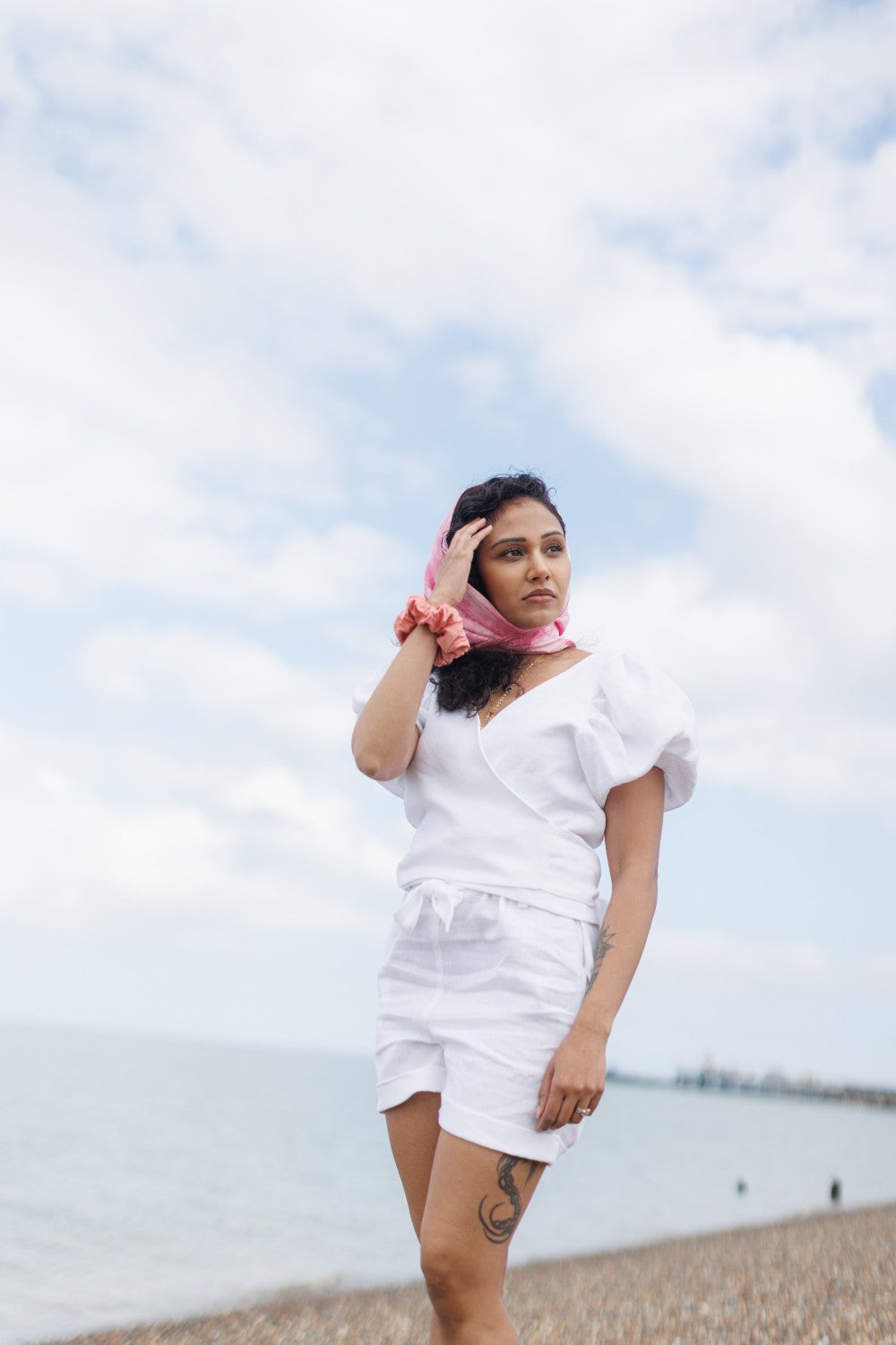 Juliette Linen Blouse