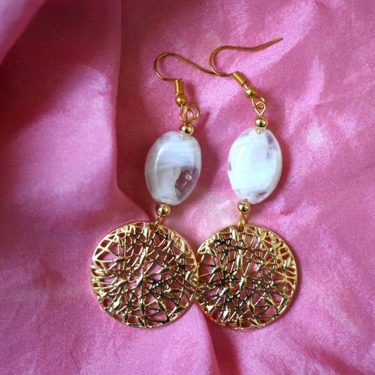 Rowan Gold plated earrings