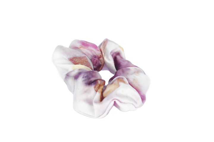Flora Silk Scrunchie
