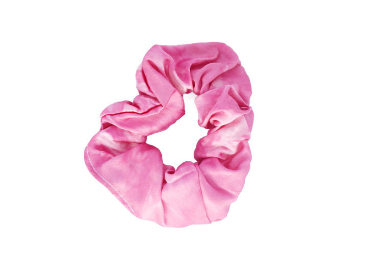 Tie Dye Pink Scrunchie
