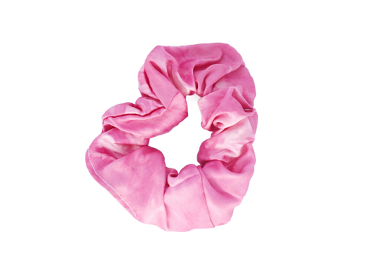 Tie Dye Pink Scrunchie
